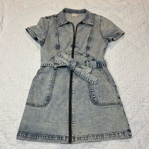 Alice + Olivia Blue Denim Jacket